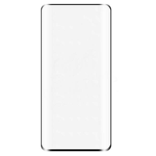  Temp-glass631273881 Xiaomi Mi 10 / Xiaomi Mi 10 Pro teljes lefedettséget biztosító karcálló, ütésálló kijelzővédő üvegfólia fekete kerettel, tempered glass, törlőkendővel mobiltelefon kellék