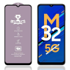  Temp-glass631273922 Samsung Galaxy M32 5G Karcálló, ütésálló kijelzővédő üvegfólia, 9H tempered glass, törlőkendővel