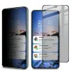  Temp-glass631274442 Samsung Galaxy S22 Plus 5G betekintésvédelemmel ellátott karcálló, ütésálló kijelzővédő üvegfólia, 9H tempered glass, törlőkendővel (Betekintésgátló)