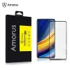  Temp-glass63127487 Xiaomi Poco X3 Pro teljes lefedettséget biztosító karcálló, ütésálló kijelzővédő üvegfólia fekete kerettel, tempered glass, törlőkendővel