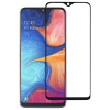 Temp-glass631458 Samsung Galaxy A20e teljes lefedettséget biztosító Karcálló,ütésálló kijelzővédő üvegfólia kerettel, tempered glass, törlőkendővel