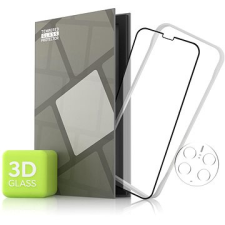 Tempered Glass Protector - Huawei Mate 50 Pro, 3D üveg + kameraüveg + beszerelő keret mobiltelefon kellék