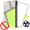 Tempered Glass Protector iPhone 15 Pro Max üvegfólia - antibakteriális + kamera védő fólia