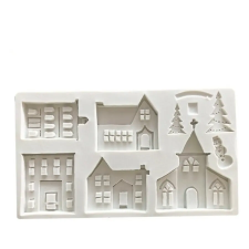  Templom fondant forma, szilikon, 20,7×11,8 cm sütés és főzés