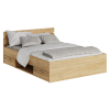 Tempo Ágykeret, 140x200, sonoma tölgyfa, MICHIGAN NEW