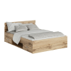 Tempo Ágykeret, 140x200, wotan tölgy, MICHIGAN NEW