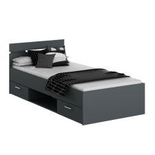 Tempo Ágykeret, 90x200, grafit, MICHIGAN NEW ágy és ágykellék