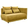 Tempo Kihúzható kanapé, mustárszínű, jobbos, LIAMI