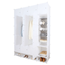 Tempo Moduláris multifunkciós szekrény, fehér, ZAFOD bútor
