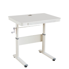 Tempo Növekvő íróasztal, fehér, JANIS íróasztal