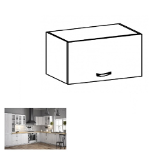 Tempo PROVANCE Felsőszekrény G60KN, fehér/sosna andersen bútor