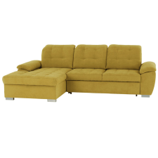 Tempo Ülőgarnitúra, mustár anyag, balos, EVANGELIN bútor