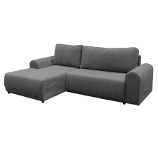 Tempo Ülőgarnitúra, szürke, balos, VELINA ROH bútor