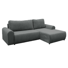 Tempo Ülőgarnitúra, szürke, jobbos, VELINA ROH bútor