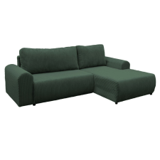 Tempo Ülőgarnitúra, zöld, jobbos, VELINA ROH bútor