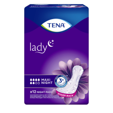 TENA Lady Maxi Night betét - 12 db gyógyászati segédeszköz