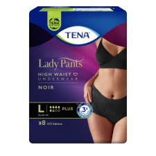 TENA Lady Pants Plus Noir (Fekete színű) L - 8 db gyógyászati segédeszköz