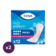 Tena Lady Protect+ maxi inkontinencia betét (2x12 db) intim higiénia