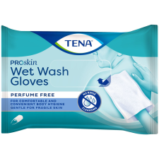 Tena ProSkin Wet Wash Gloves - nedves mosdatókesztyű, illatanyag mentes 8x gyógyászati segédeszköz