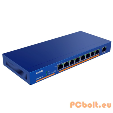 Tenda TEG1009P-EI 9-Port Gigabit Desktop Switch 9xport,Fémház,9xGigabit,lásd részletek hub és switch