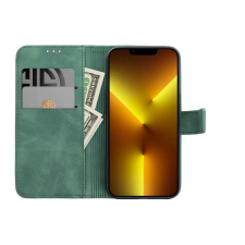  TENDER könyvtok iPhone 16 Pro - zöld tok és táska
