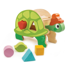 Tender Leaf Toys 8456 formabedobó teknősbéka formabedobó