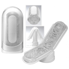 TENGA Flip Zero - szuper-maszturbátor (fehér) egyéb erotikus kiegészítők férfiaknak