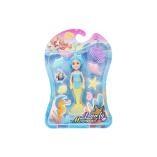 Tengeri sellő játékszett 15 cm baba