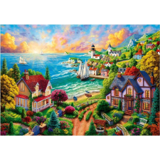 Tengerparti Falu Puzzle 260 Darab puzzle, kirakós