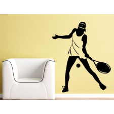  Teniszező nő, tenisz tapéta, díszléc és más dekoráció