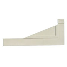  - Térelválasztó panelhez összekötő elem: sarokrögzítő Perfix (2 darab) fehér kerti bútor