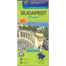 Térkép Budapest comfort térkép (1:30 000) - Budapest térképek irodalom