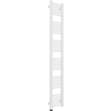 Terma Mike fürdőszoba radiátor íves 133.5x53 cm fehér WZMIN133053K916S8U fűtőtest, radiátor