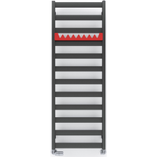 Terma Vivo fürdőszoba radiátor dekoratív 139x50 cm fehér WGVOV139050K916ZX fűtőtest, radiátor