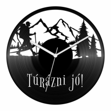  Természetjáró bakelit óra falióra