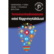  Természettudományos mini függvénytáblázat – matematika, fizika, kémia, földrajz, biológia tankönyv