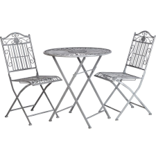  TERRACE HILL kerti bútor szett 2 személyes, szürke kerti bútor