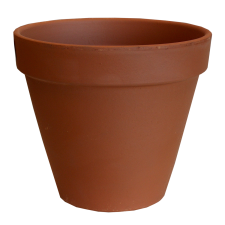 TERRACOTTA AGYAGCSERÉP 15 CM dekorációs kellék