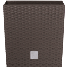 TERRACOTTA RATO LOW RATTAN LÁDA 32X32CM BARNA kerti tárolás