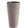 TERRACOTTA SANDY SLIM KASPÓ +BETÉT 30CM MOKKA MŰANYAG