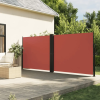  Terrakotta behúzható oldalsó napellenző 160 x 600 cm