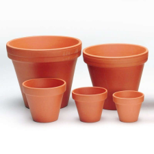 Terrakotta virágcserép 7 cm kerti tárolás