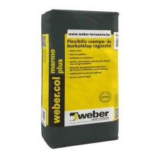 Terranova Weber f614 marmo plus flexi fehér csemperag.25kg glett, gipsz, csemperagasztó, por