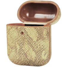 TerraTec AirBox Crocodile Pattern Apple AirPods védőtok - Barna fülhallgató, fejhallgató tok