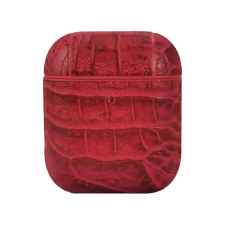 TerraTec AirPods Case AirBox Crocodile Pattern Red (306840) fülhallgató, fejhallgató tok