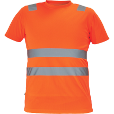 TERUEL Hi-Vis póló narancs XL láthatósági ruházat