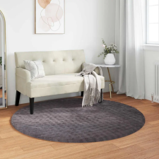  Területszőnyegek Kerek Antracit Ø 120 CM lakástextília