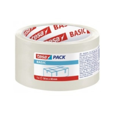 Tesa Csomagolószalag 48 mm x 50 m TESA Basic átlátszó ragasztószalag