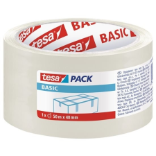 Tesa Csomagolószalag, 48 mm x 50 m, TESA "Basic", átlátszó papírárú, csomagoló és tárolóeszköz
