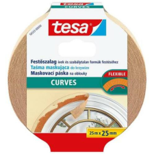 Tesa Festő- és mázolószalag, ívekhez, 25 mm x 25 m, TESA "Perfect Curves" ragasztószalag és takarófólia
